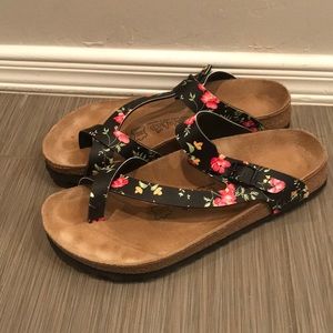 Birkenstock Birki’s Floral Print Sandals